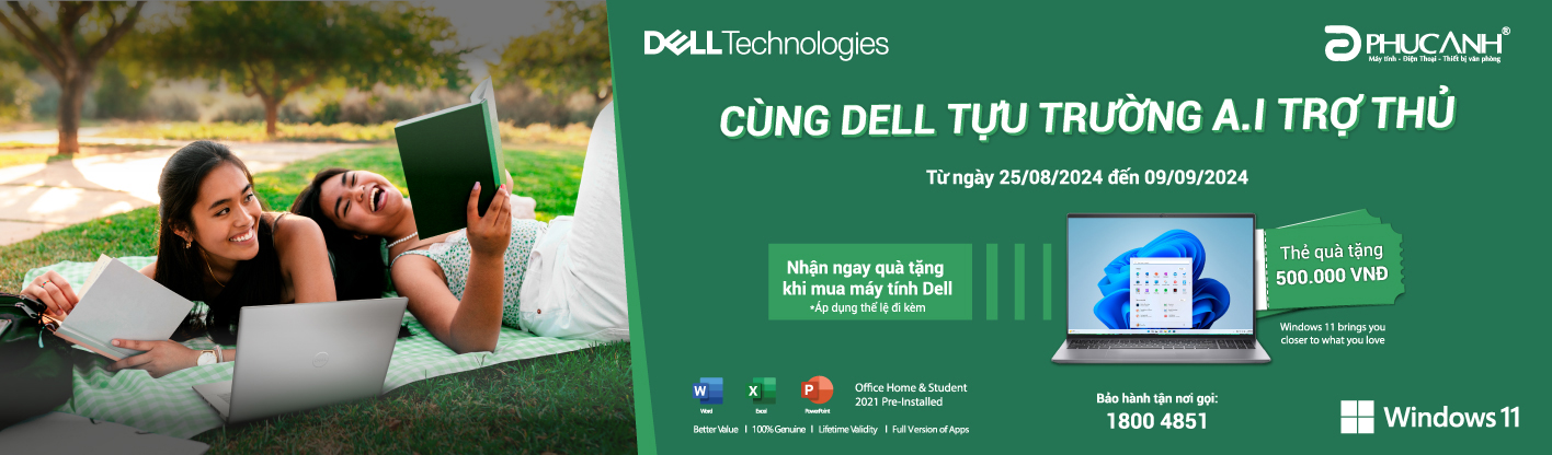 Cùng Dell Tựu Trường, A.I trợ thủ