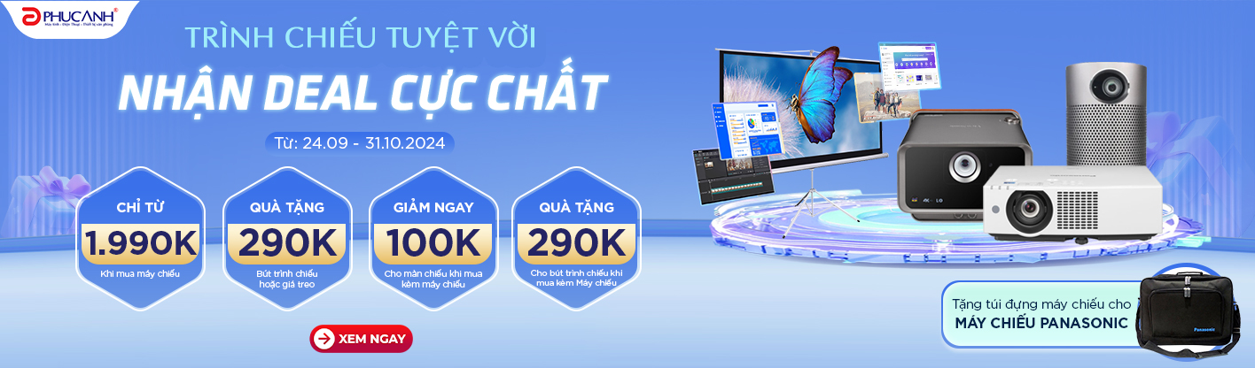 Trình chiếu tuyệt vời - Nhận deal cực chất