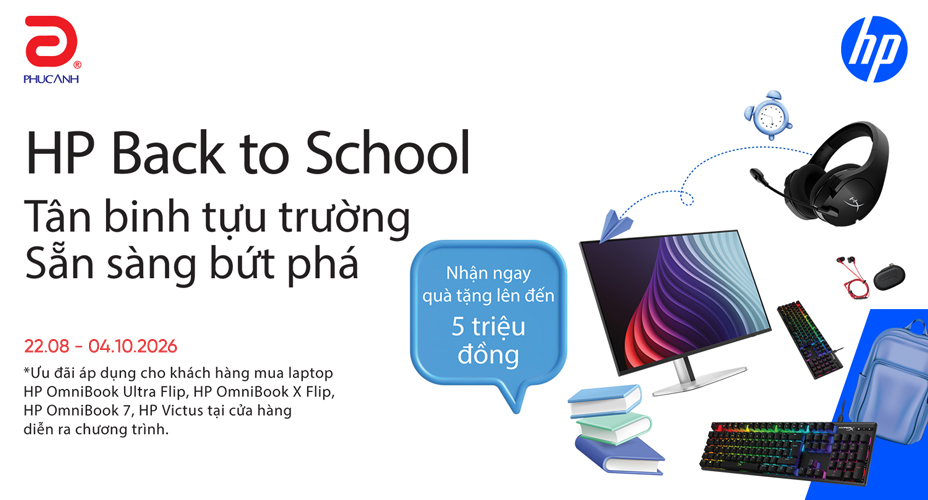 HP Back to School - Tân binh tựu trường, Sẵn sàng bứt phá