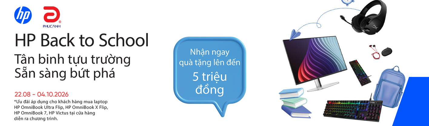HP Back to School - Tân binh tựu trường, Sẵn sàng bứt phá