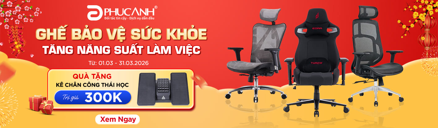 Ghế Bảo Vệ Sức Khỏe - Tăng Năng Suất Làm Việc