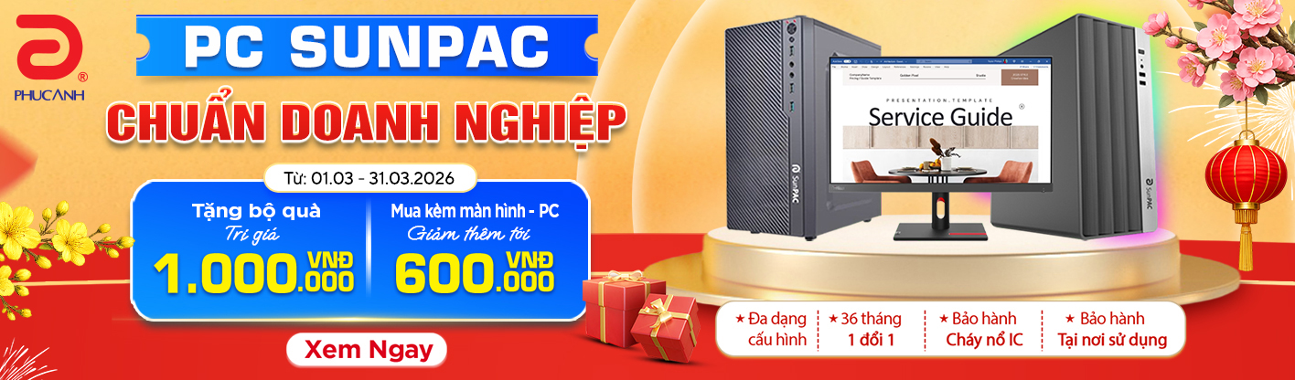 PC Sunpac - Giá tốt - Quà xịn