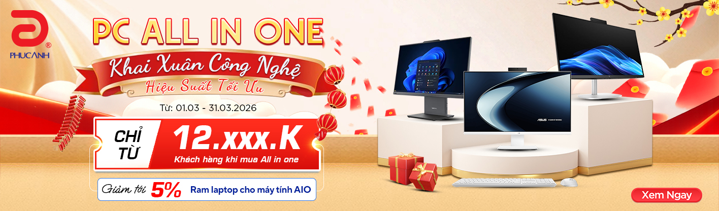 PC AIO Mạnh - Đẹp Không Gian