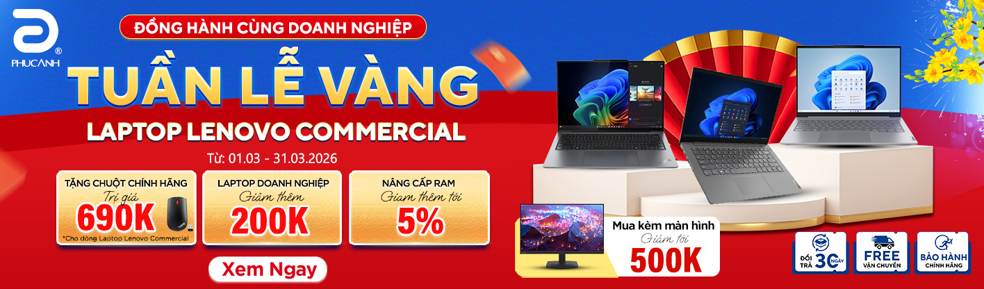 Tuần lễ vàng Laptop Lenovo Commercial