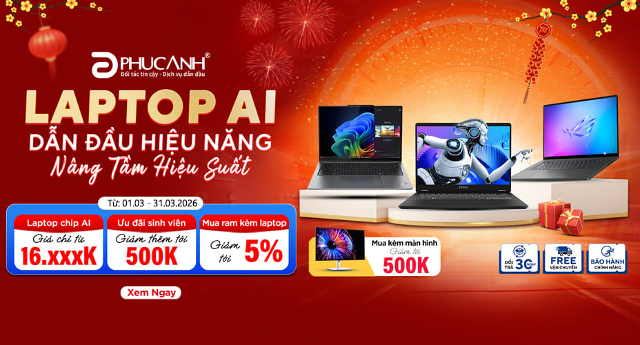 Laptop AI - Dẫn Đầu Hiệu Năng 