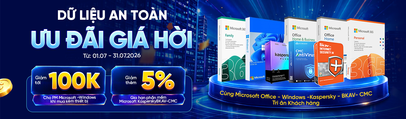 Dữ liệu an toàn - Giá siêu hời - Nhận ngàn ưu đãi