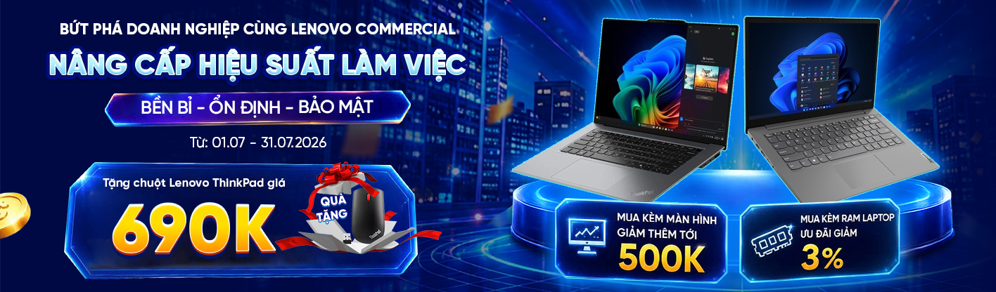 Tuần lễ vàng Laptop Lenovo Commercial