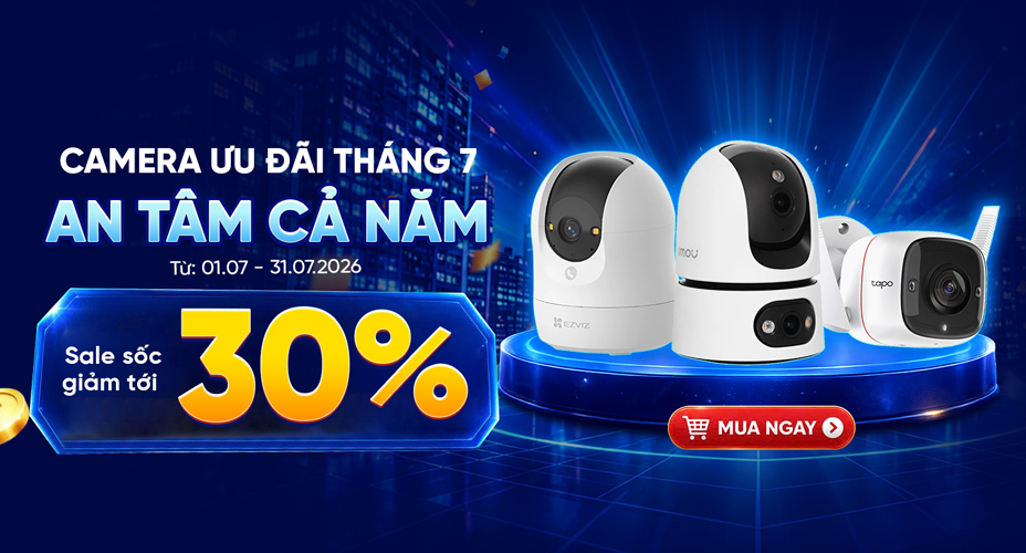 Camera ưu đãi tháng 1 – An tâm cả năm