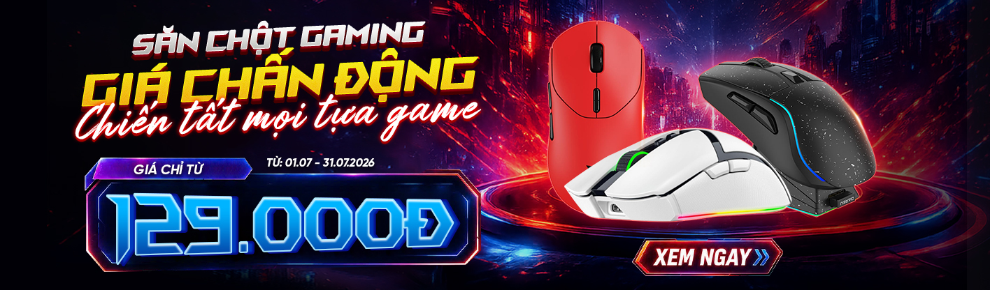 Chuột Gaming - Phản Hồi Nhanh - Tracking Chuẩn