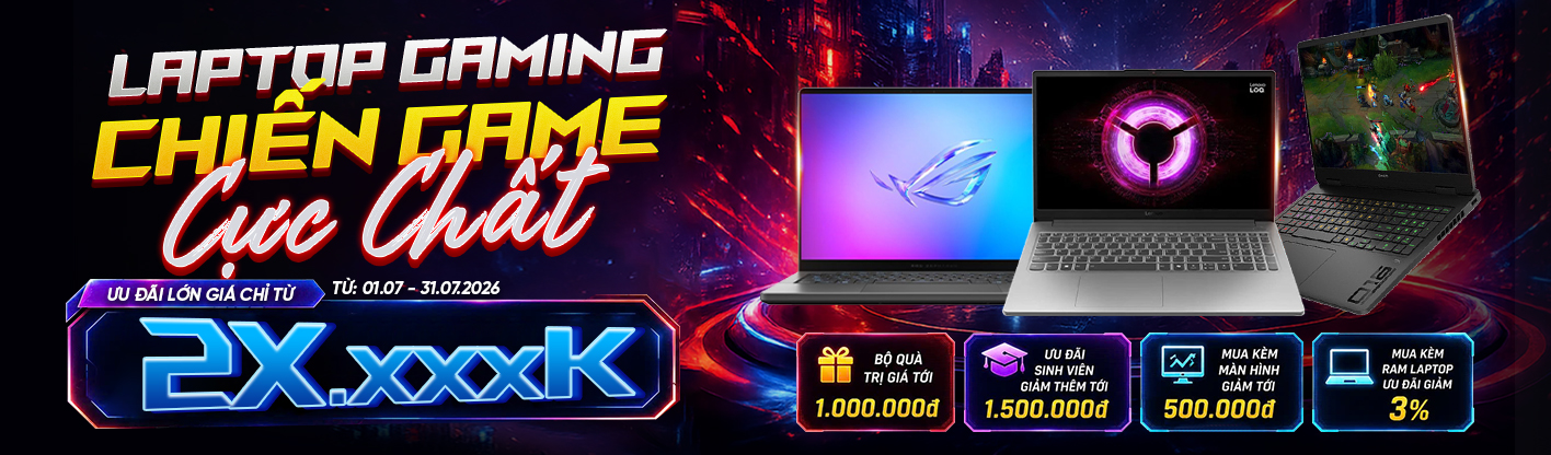 Chiến Binh Laptop Gaming - Vượt Mọi Thử Thách