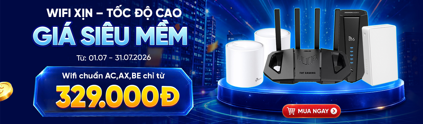 Wifi xịn - Tốc độ cao