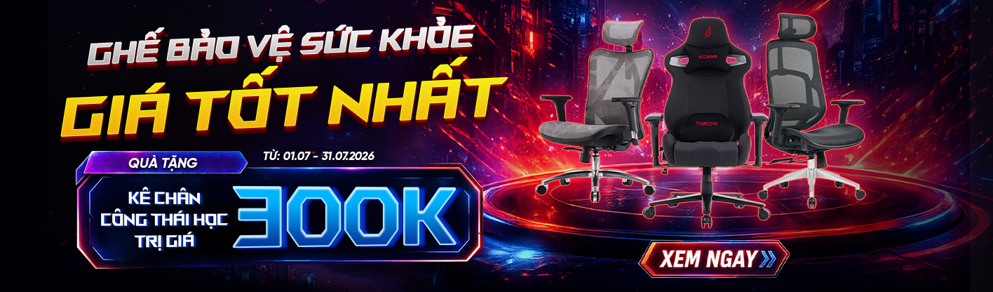 Ghế Bảo Vệ Sức Khỏe - Tăng Năng Suất Làm Việc