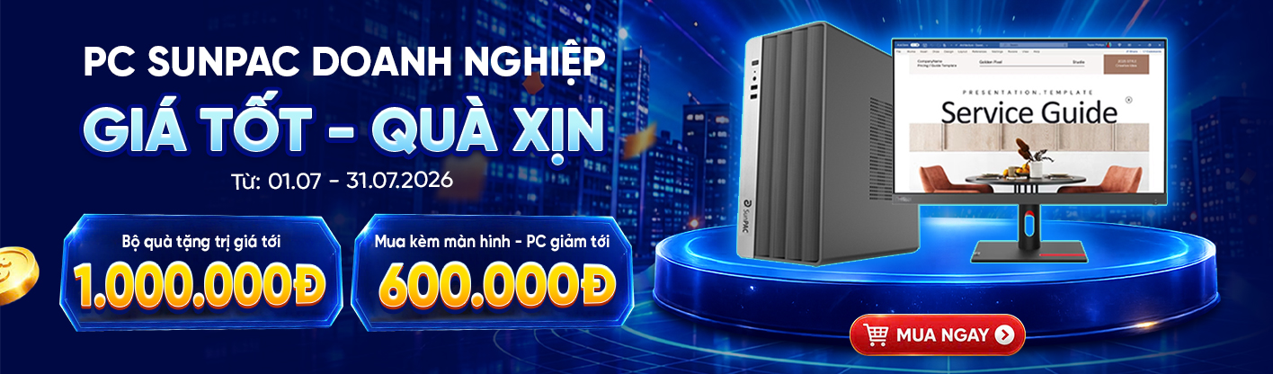 PC Sunpac - Giá tốt - Quà xịn