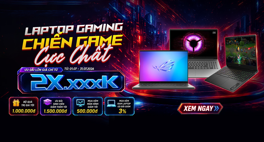 Chiến Binh Laptop Gaming - Vượt Mọi Thử Thách