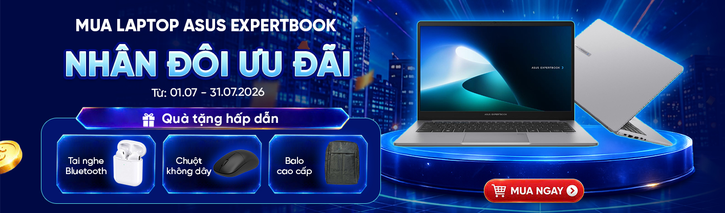Asus Expertbook - Nhân đôi ưu đãi