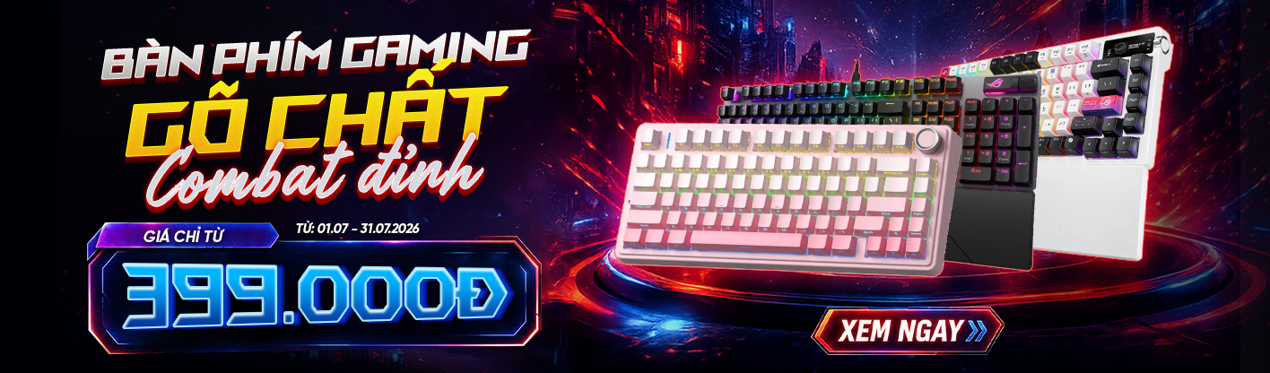 Bàn Phím Cơ - Văn Phòng Gaming - Gõ Là Mê