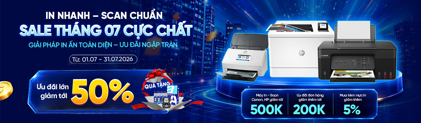 Sắm Máy In – Scan Hời – Quà Tặng Bạt Ngàn