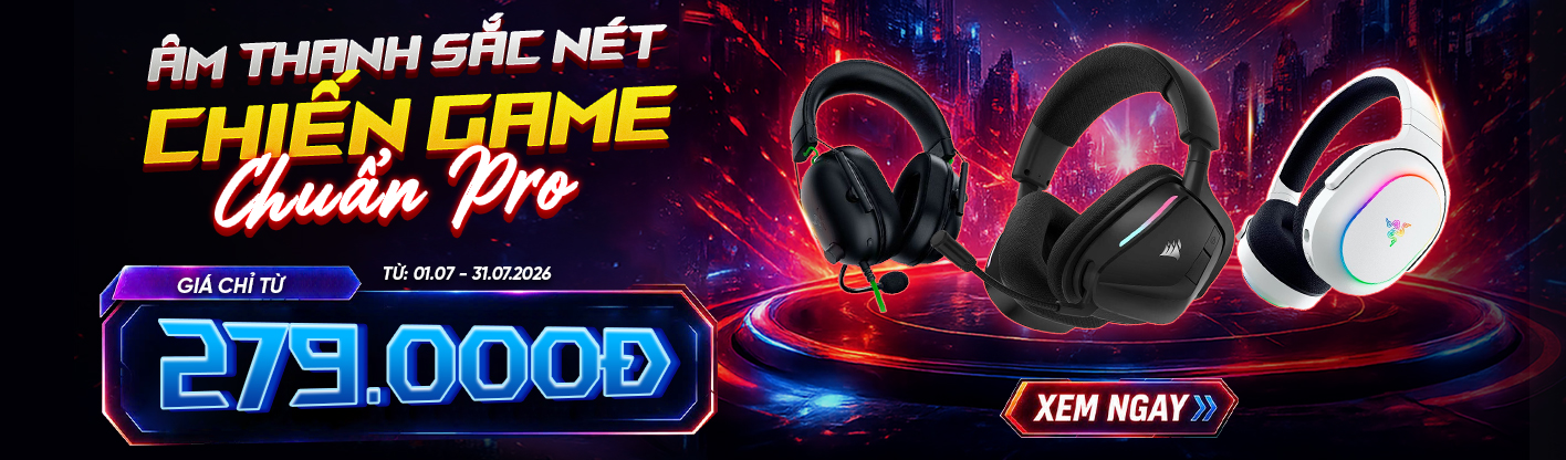 Tai Nghe Gaming - Âm Thanh Sống Động