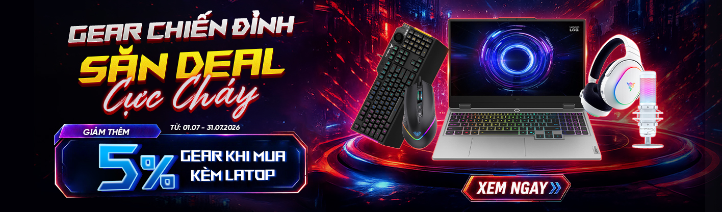 Gear Sale sốc - Mua sắm thả ga