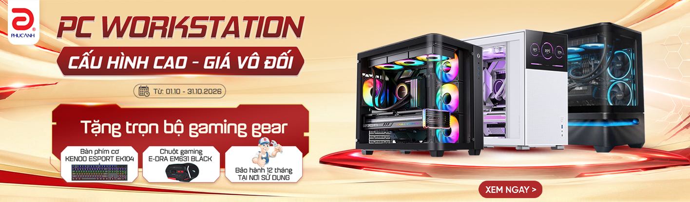 PC Workstation Cấu Hình Cao - Giá Vô Đối 