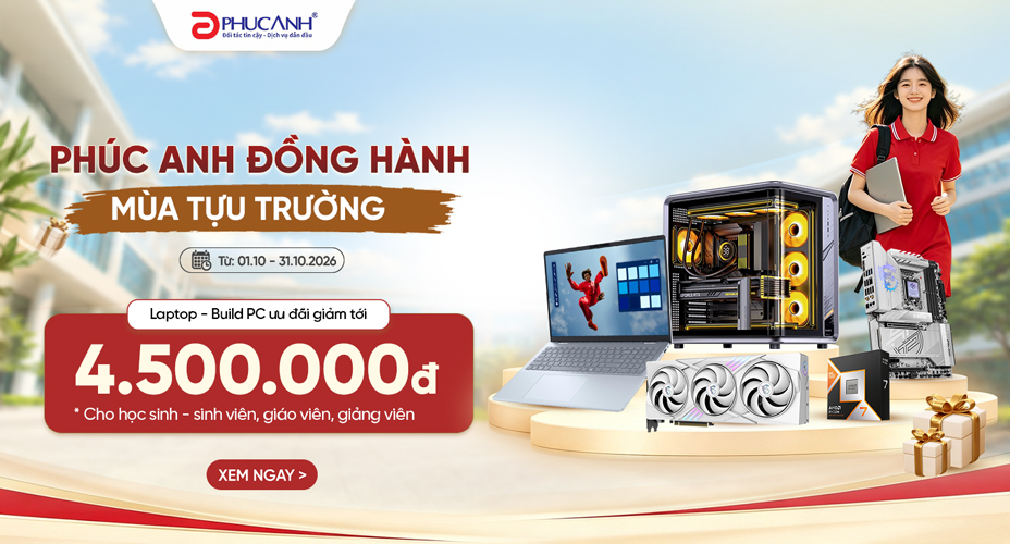 Phúc Anh Đồng Hành Mùa Tựu Trường