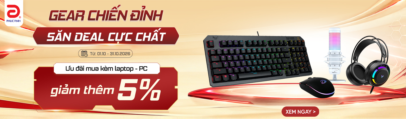 Gear Sale sốc - Mua sắm thả ga
