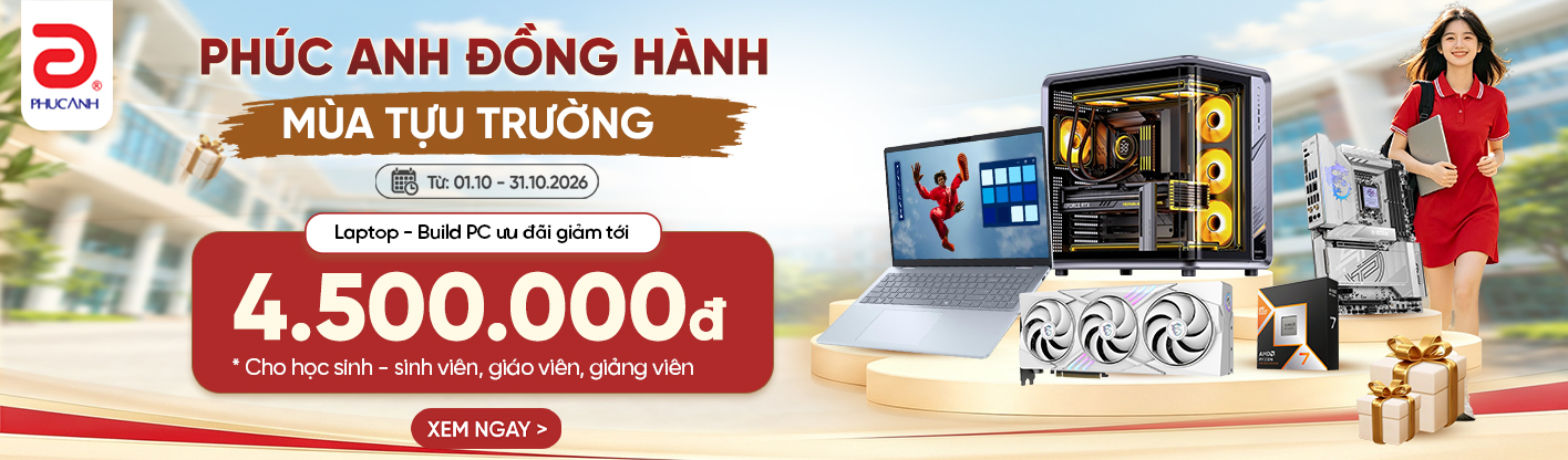 Phúc Anh Đồng Hành Mùa Tựu Trường