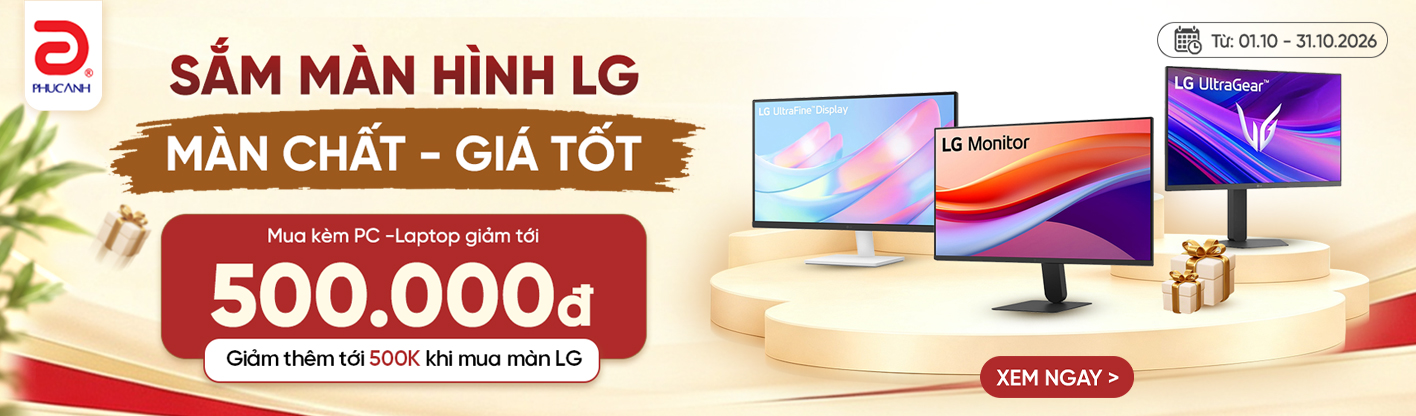 Tháng Vàng LG – Ưu Đãi Cực Đã