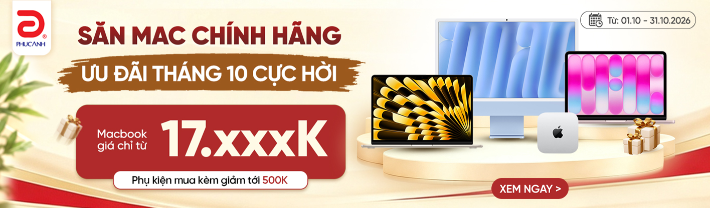 Săn Mac chính hãng – Ưu đãi tháng 1 cực hời