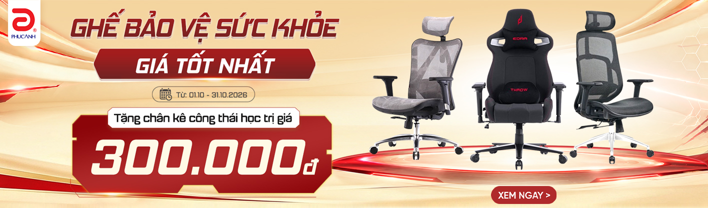 Ghế Bảo Vệ Sức Khỏe - Tăng Năng Suất Làm Việc