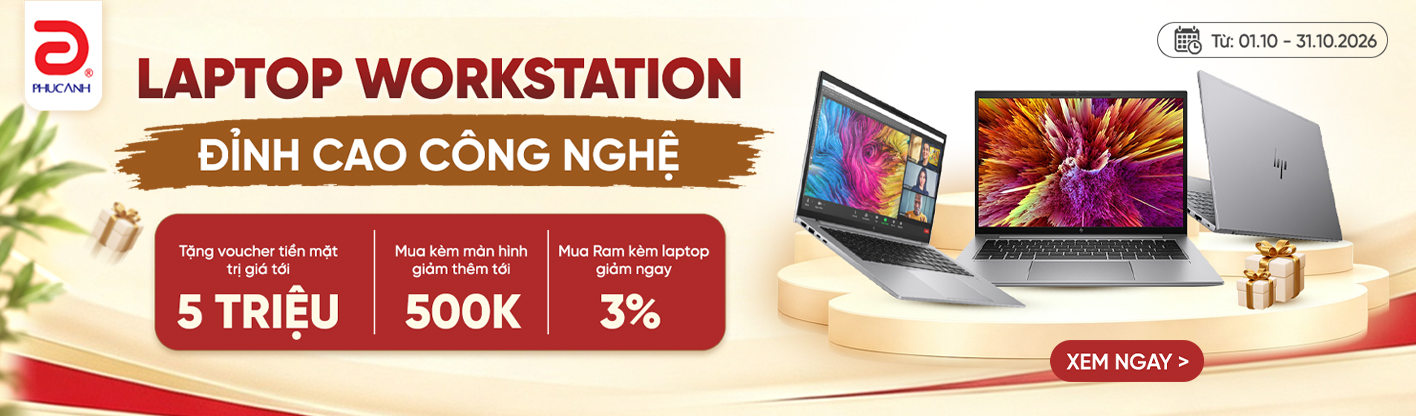 Laptop Workstation - Cân Mọi Tác Vụ