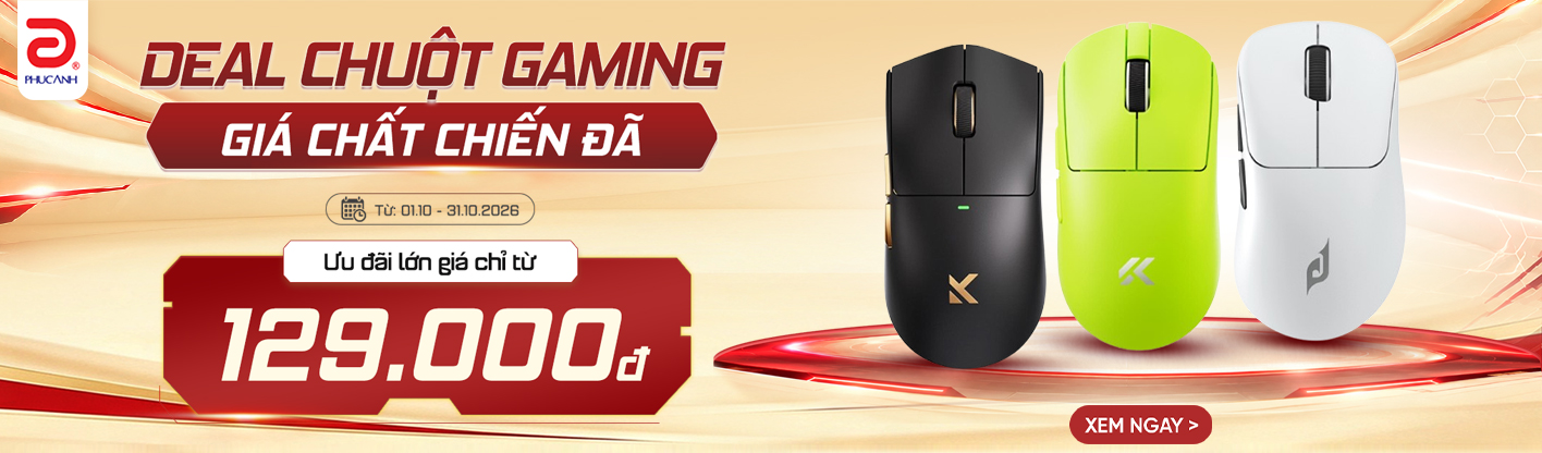 Chuột Gaming - Phản Hồi Nhanh - Tracking Chuẩn