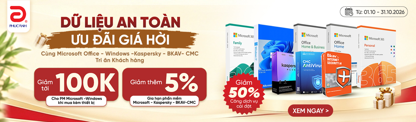 Dữ liệu an toàn - Giá siêu hời - Nhận ngàn ưu đãi