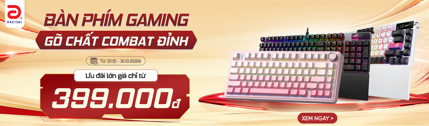 Bàn Phím Cơ - Văn Phòng Gaming - Gõ Là Mê