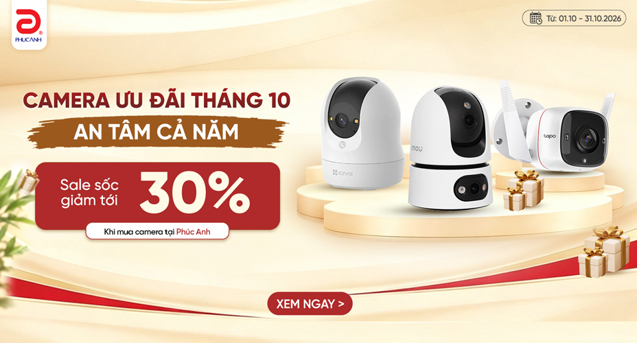 Camera ưu đãi tháng 1 – An tâm cả năm