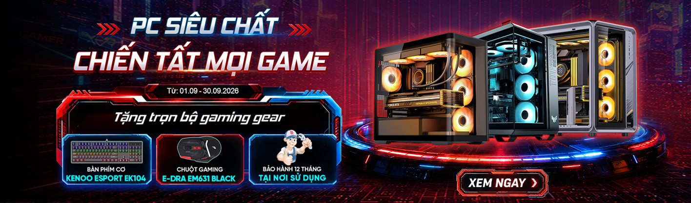PC SIÊU CHẤT - CHIẾN TẤT MỌI GAME