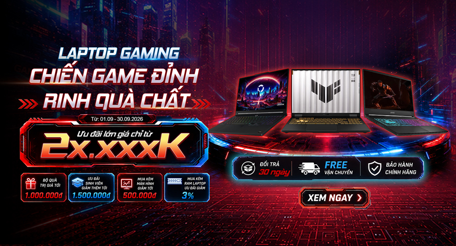 Chiến Binh Laptop Gaming - Vượt Mọi Thử Thách