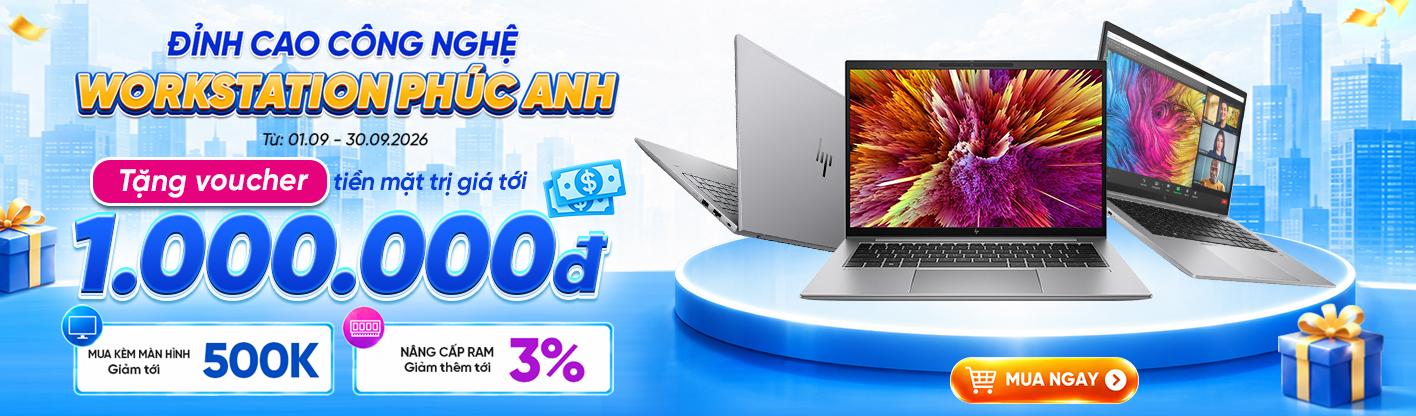 Laptop Workstation - Cân Mọi Tác Vụ