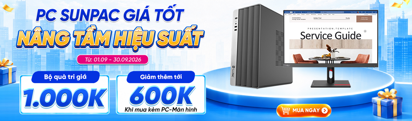 PC Sunpac - Giá tốt - Quà xịn