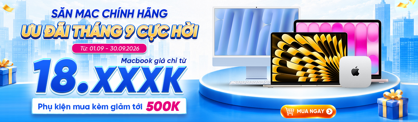 Săn Mac chính hãng – Ưu đãi tháng 1 cực hời