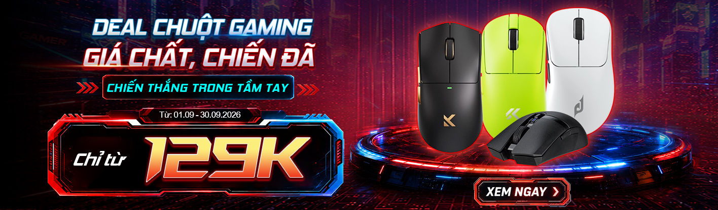 Chuột Gaming - Phản Hồi Nhanh - Tracking Chuẩn