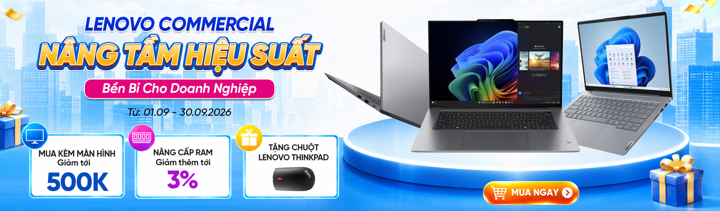 Tuần lễ vàng Laptop Lenovo Commercial