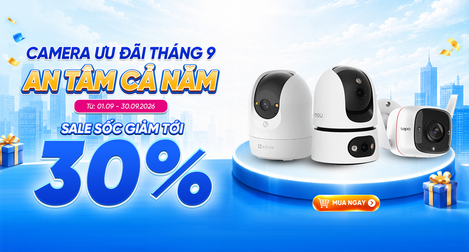 Camera ưu đãi tháng 1 – An tâm cả năm