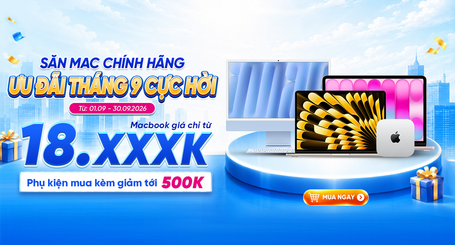 Săn Mac chính hãng – Ưu đãi tháng 1 cực hời