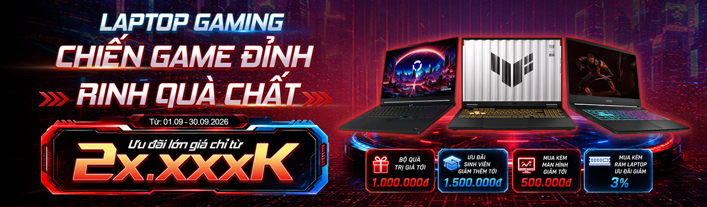 Chiến Binh Laptop Gaming - Vượt Mọi Thử Thách