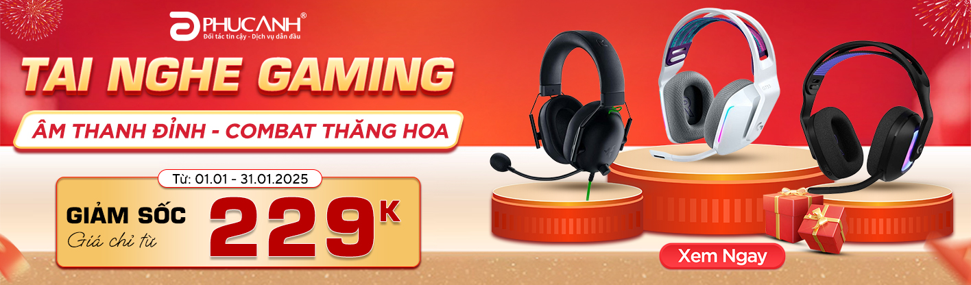 Tai Nghe Gaming - Âm Thanh Sống Động