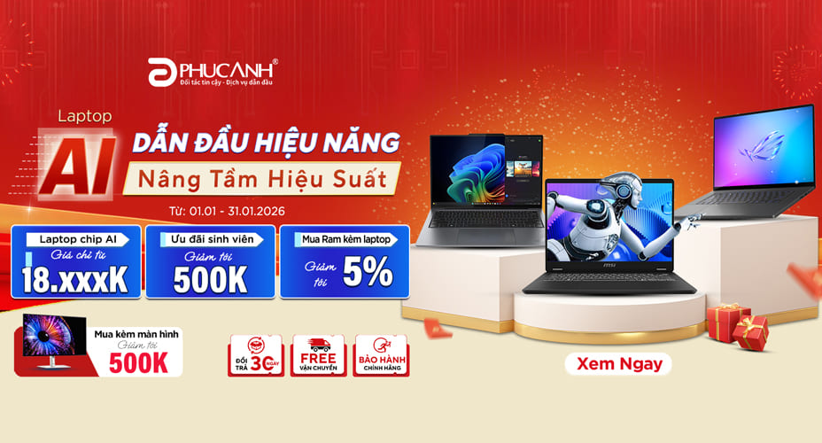 Laptop AI - Dẫn Đầu Hiệu Năng 