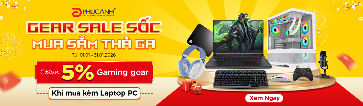 Gear Sale sốc - Mua sắm thả ga
