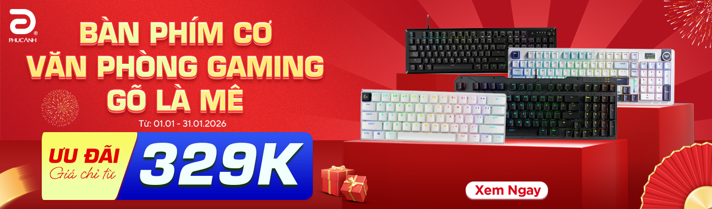 Bàn Phím Cơ - Văn Phòng Gaming - Gõ Là Mê