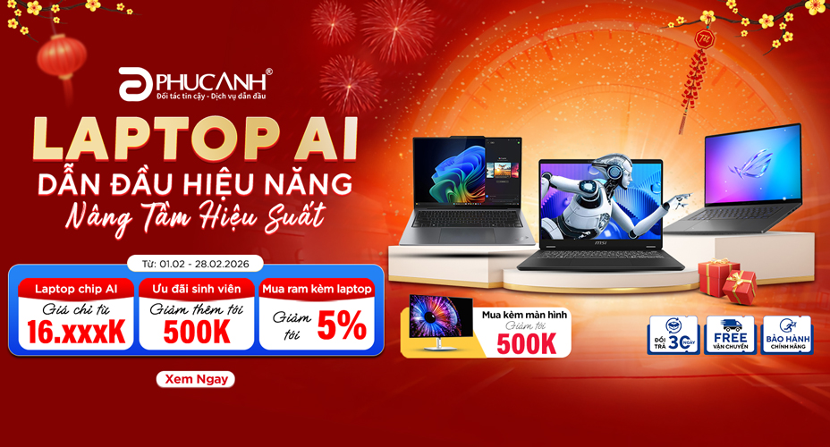 Laptop AI - Dẫn Đầu Hiệu Năng 